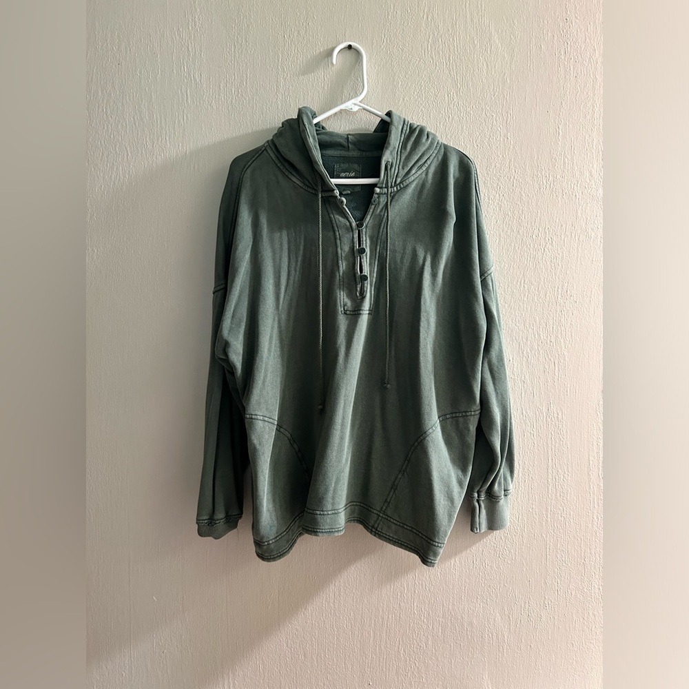 aerie beach weekend oversized hoodie